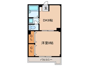 エスポワ－ルＳＡＫＡＩの物件間取画像